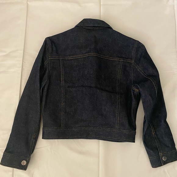 Crop Denim Jacket by Ralph Lauren with Satin lining.  Almost new condition. - Picture 4 of 4